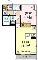 Dスクエア金森東の物件間取画像